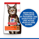Hill's Science Plan Aliment Sec pour Chat Adulte (1-6) - Agneau 1,5 Kg
